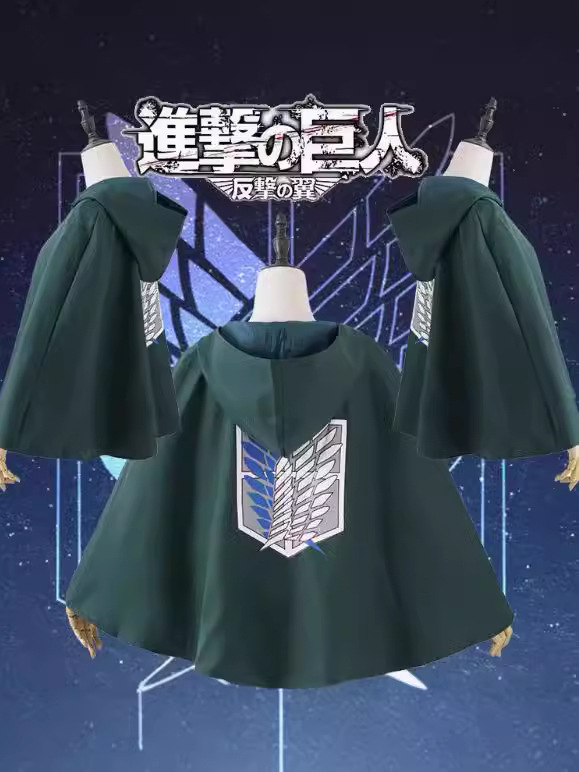 Picture of Cross-Border Anime Cosplay Costume Attack on Titan Survey Troupe Soldier Chang Sanfu Wings of Freedom Halloween