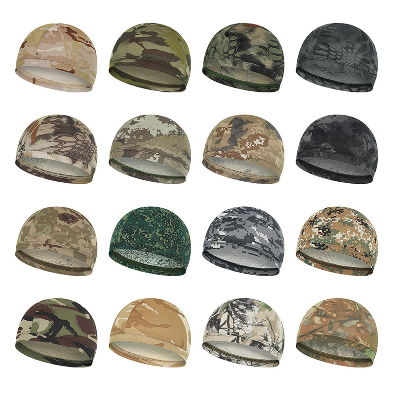 Outdoor Riding Hat Sunscreen Running Quick-drying Sports Hat Motorcycle Helmet Lining Summer Breathable Liner Hat
