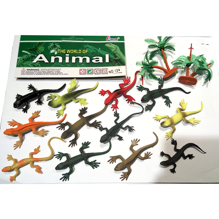 Picture of Cross-border dinosaur animal model simulation children's educational toys mini dinosaur expansion marine animal simulation toys