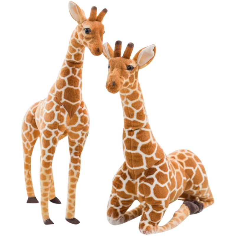 Picture of Giraffe Doll Plush Sika Deer Fawn Photography Props for Children Surprise Gift
