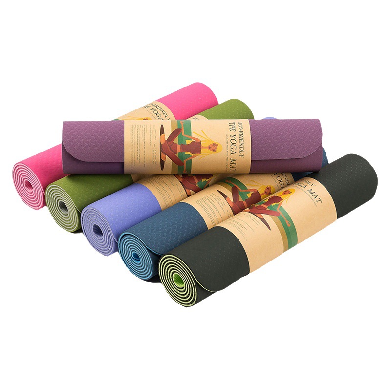 Posture line Yoga Mat Fitness mat yoga mat function widened PU tyrant rope skipping Mat yoga mat rubber yoga mat