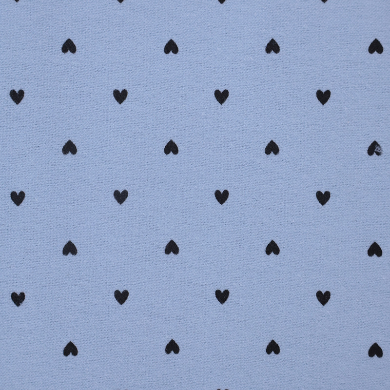 Picture of in stock cotton sanding printed fabric 5.2cm floral cloth women's shirt dress doll cloth