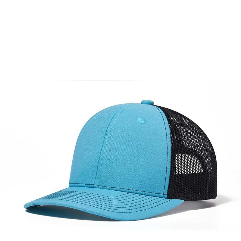 Picture of Wish Micro Bend Hat Rim Truck Hat Men's Outdoor Sun Shading Net Hat Mountaineering Fishing Truck Drivers Hat