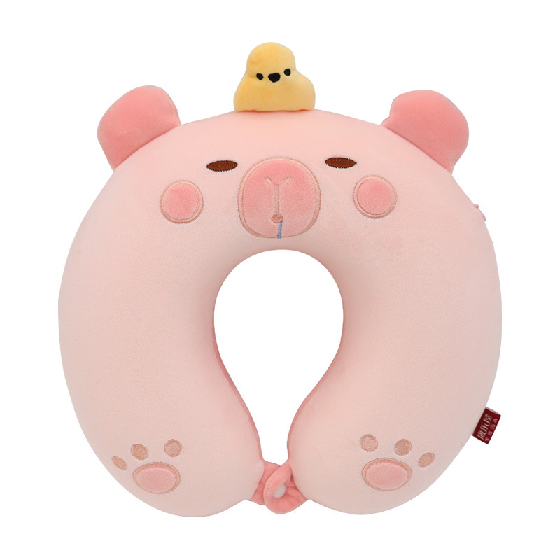 Picture of Cartoon animal slow rebound memory cotton U-shaped pillow leisure house office travel neck pillow neck pillow U-shaped pillow wholesale