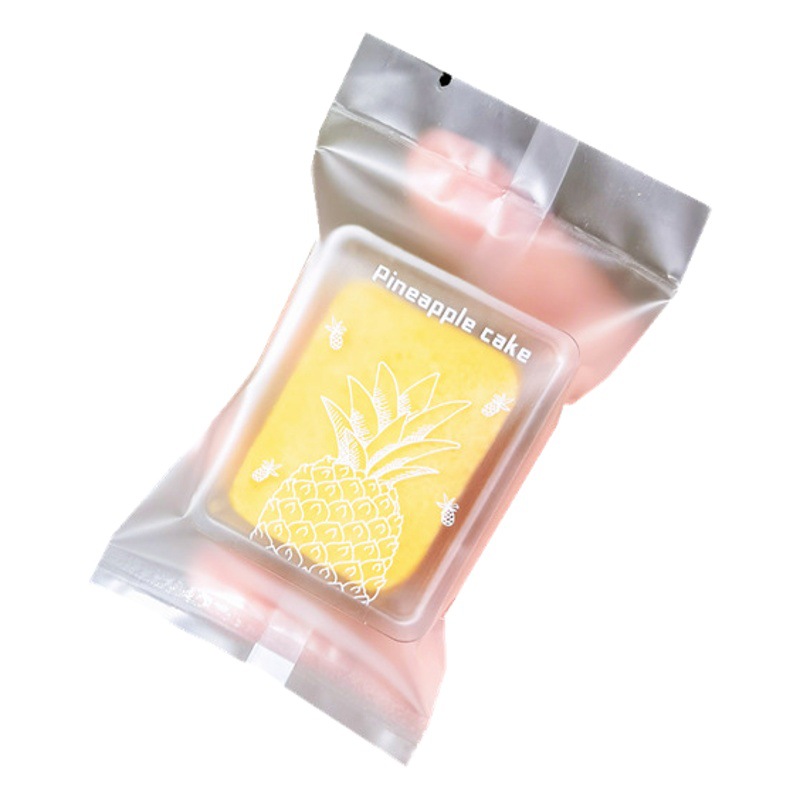 30g pineapple pineapple cake four-in-one packaging bag Taiwan pineapple cake bag open shipment crisp frosted machine-sealed bag