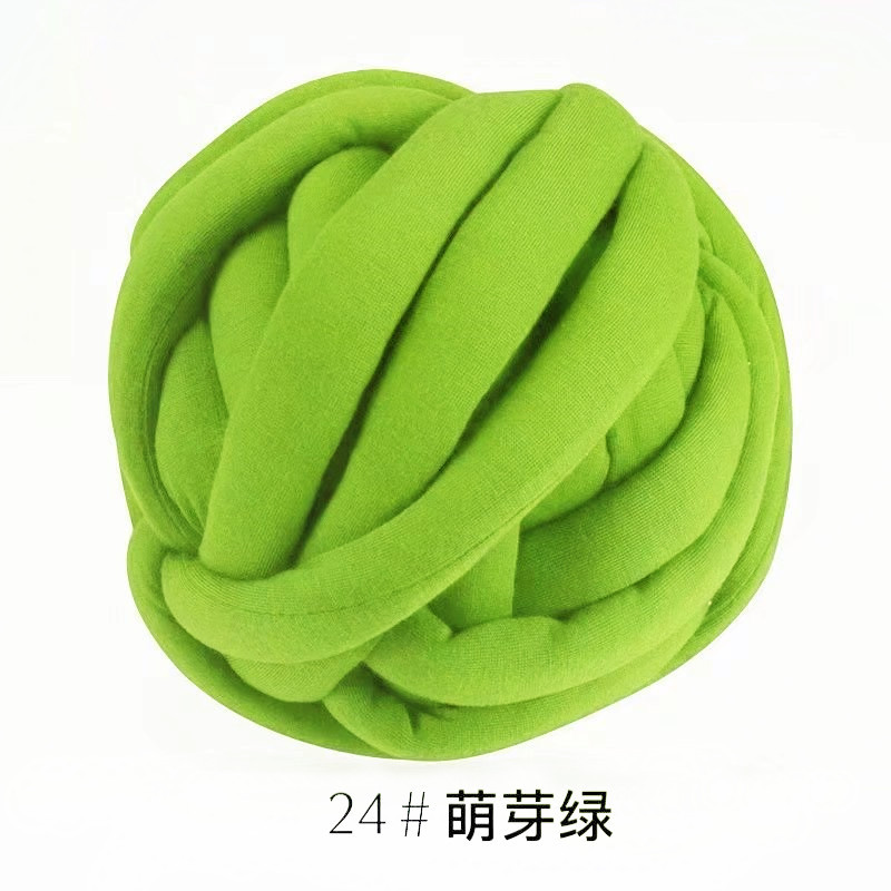 Picture of Heart-filling cotton warm velvet cotton Iceland wool DIY hand-woven hook blanket carpet cover blanket dog kennel cat nest cushion basket basket bag