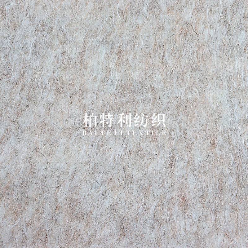 Picture of Water Ripple Knitted Mohair Wool Blend Coat Fabric Fashion Jacket Clothing Fabric