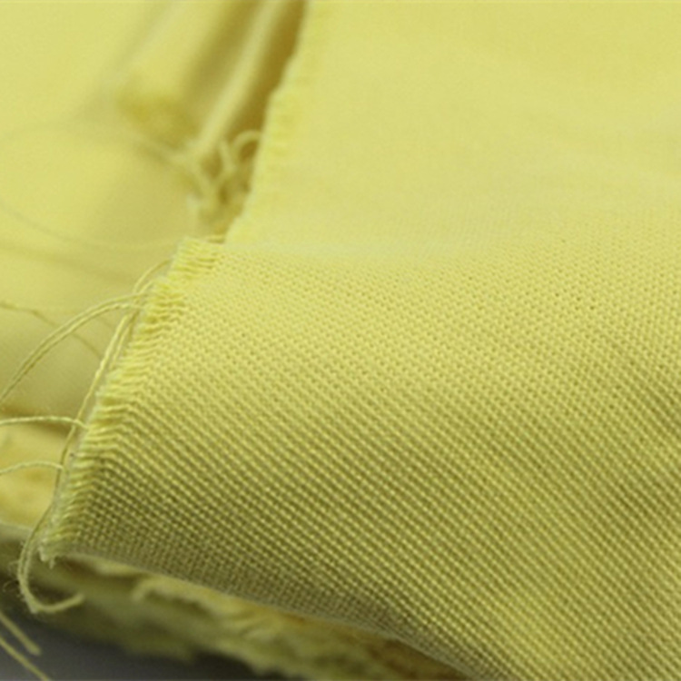 Picture of 280g cut-resistant wear-resistant Kevlar woven fabric 1414 para-aramid staple woven fabric KEVLAR fireproof fabric