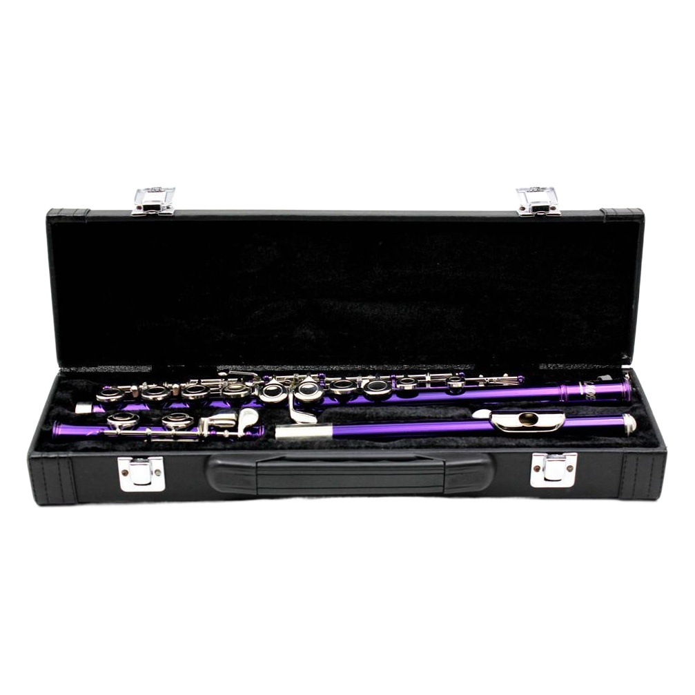 in stock 16-hole Flute Box Drop-resistant Protection Flute Storage Box Flute Leather Box Woodwind Bag Box Flute Bag