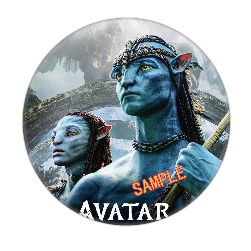 Picture of New Avatar 2 Movie Surrounding Badge Yum Tinplate Brooch 1-36