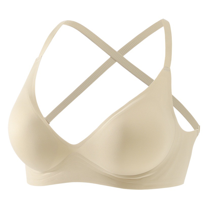 GD88 strong Amway anti-expansion anti-sagging no steel ring underwear girl beautiful back cross large U-back waist bra