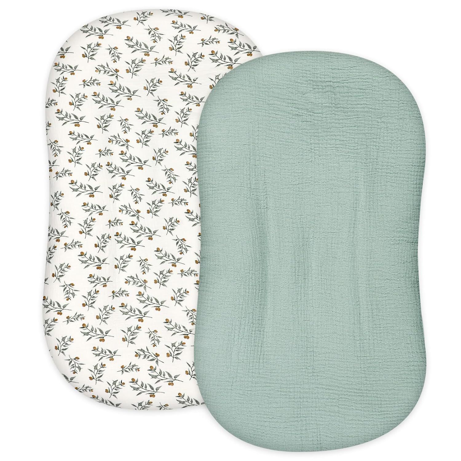 Picture of Cross-border Baby Bed Bed Cover Cotton Yarn Muslin Movable Baby Bed Pressure-resistant Removable Washable Bed Cover