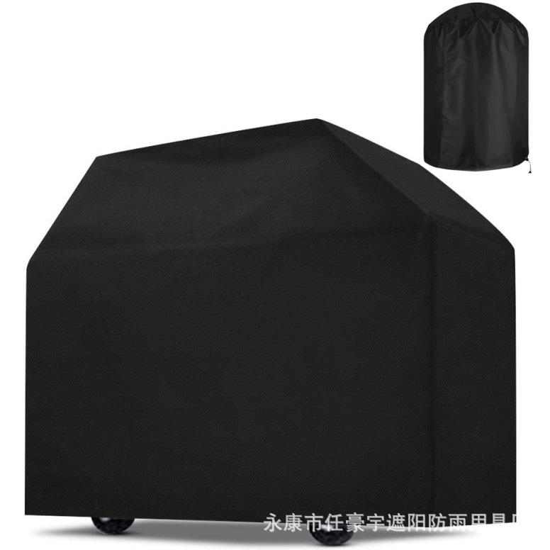 Picture of Cross-Border Hot Selling 190T/210D/300D/420D Outdoor Barbecue Grill Cover Barbecue Machine Cover Sun Protection Cover Bbq Cover