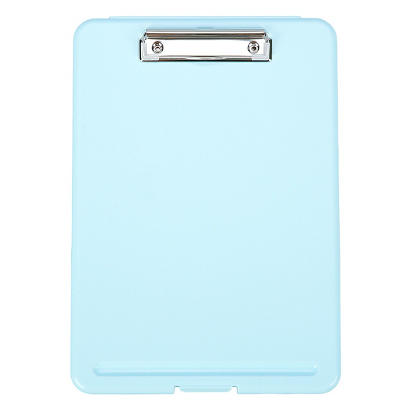 Multi-functional splint multi-purpose file hard box A4 strong clip folder writing board book pad clip writing stationery