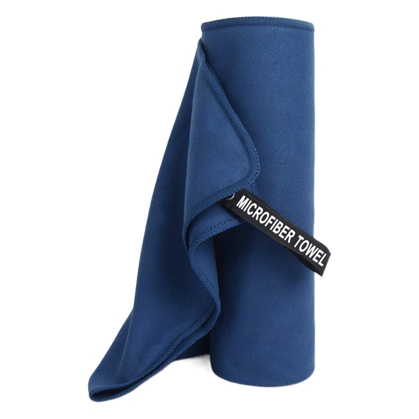 Cross-border sports towel double-sided velvet beach towel microfiber fitness towel quick-drying swimming bath towel can be printed logo