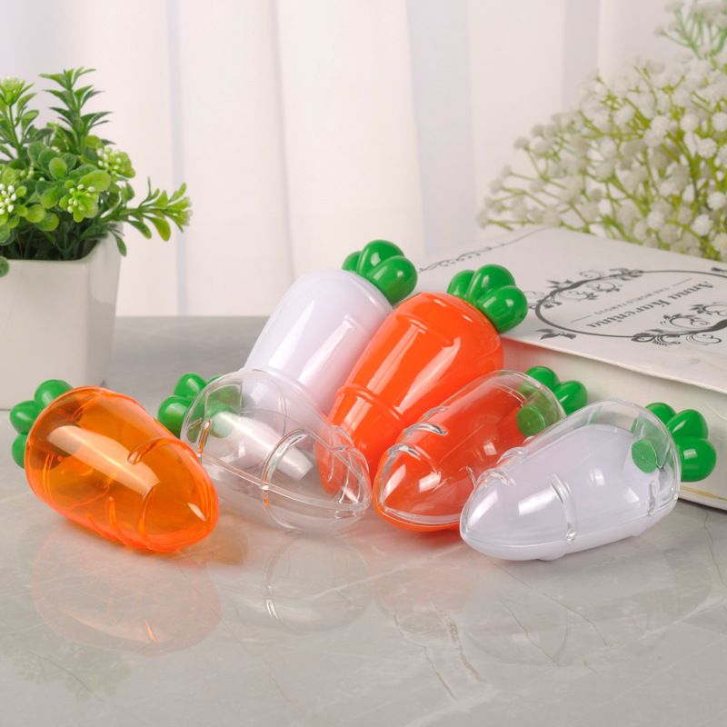 Picture of Creative Carrot Plastic Box Cross-Border Plastic Candy Box Mini Cartoon Candy Box Easter Candy Box