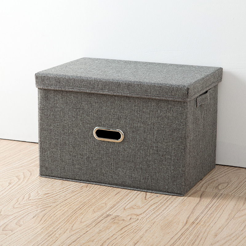 Picture of New Cotton and Linen Underwear Storage Box Drawer Type Fabric Finishing Box Storage Box Quilt Finishing Box Car Storage Box
