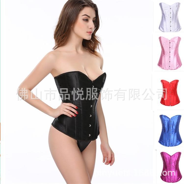 Factory direct supply Women's sexy satin waist tummy Palace corset corset