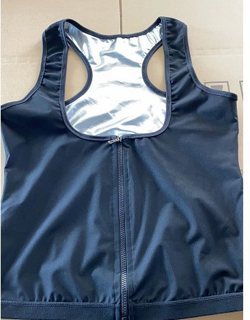 Picture of Cross-border shaping belly shaping clothes Men's Fitness sweat-breaking short sleeve sports running sweat-breaking clothes beer belly round neck short sleeve wholesale