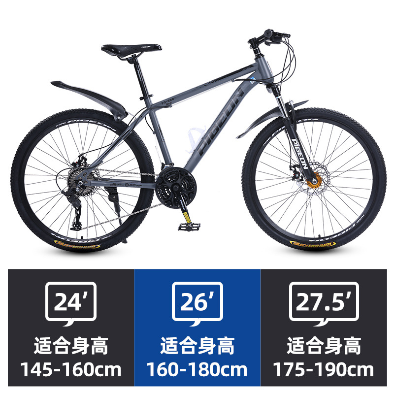 Picture of Flying Pigeon Bike Men's Cross-country Variable Speed Mountain Bike 24 Inch Outdoor Sports Cycling Road Bike