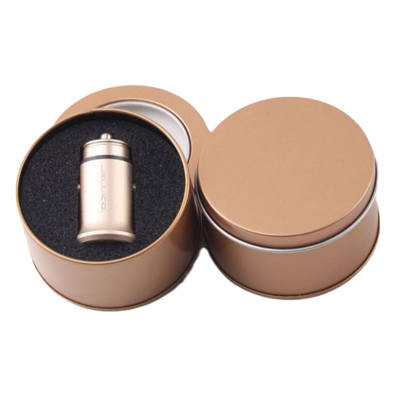 Round Stretch Tinplate Can Jewelry Custom Iron Can U Disk Brooch Badge Window Flat Lid Iron Can