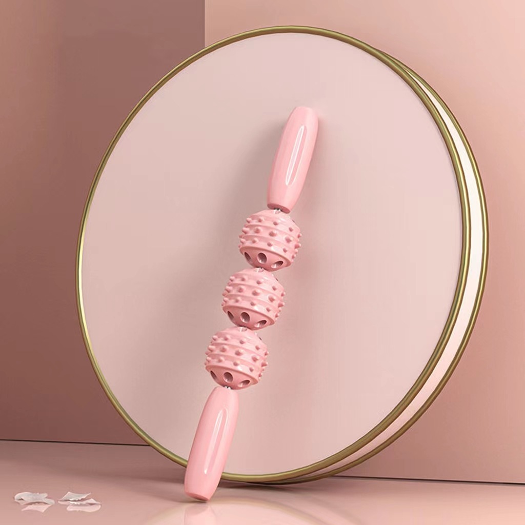 Picture of Massage Stick, Mace, Roller, Fitness Fascia Stick, Leg Muscle Relaxation Roller, Calf Yoga Stretching