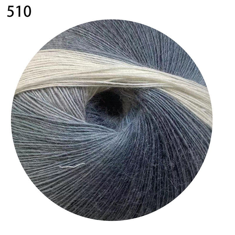 Picture of 1000 m Magic Ball Rainbow Wool Wool Wool Hand-Woven Crochet Shawl Hat Scarf Coat Coarse Baby Wool Ball