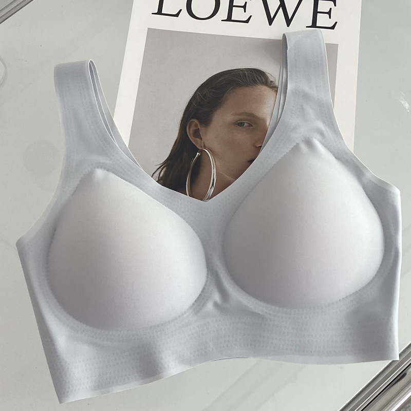 Picture of [High Quality] All-In-One Fixed Cup Thin Intimates, Seamless, Comfortable, Sports-Free, Wire-Free Vest-Style Bra
