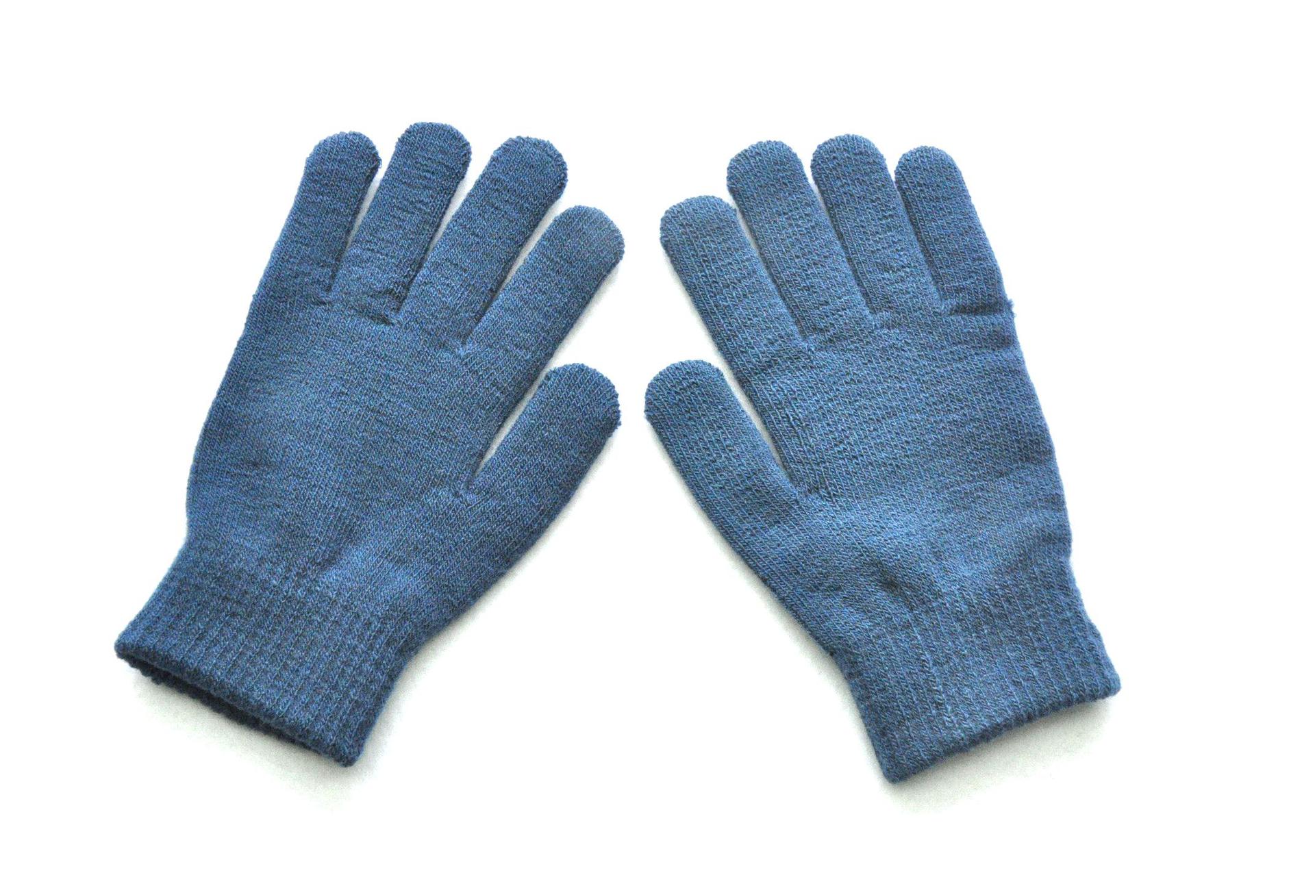 Picture of Explosions gloves men and women solid color knitted wool gloves winter warm plus velvet padded riding gloves wholesale