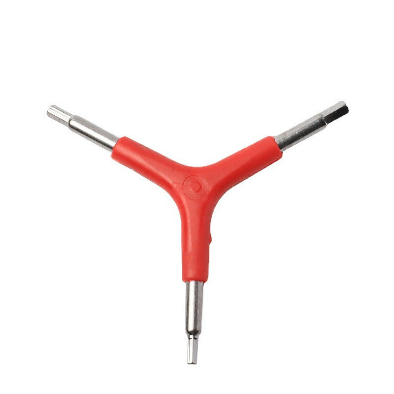 Mountain Bike Repair Tools 4Mm/5Mm/6Mm Three-Prong Hex Wrench Multi-Functional Three-Prong Wrench