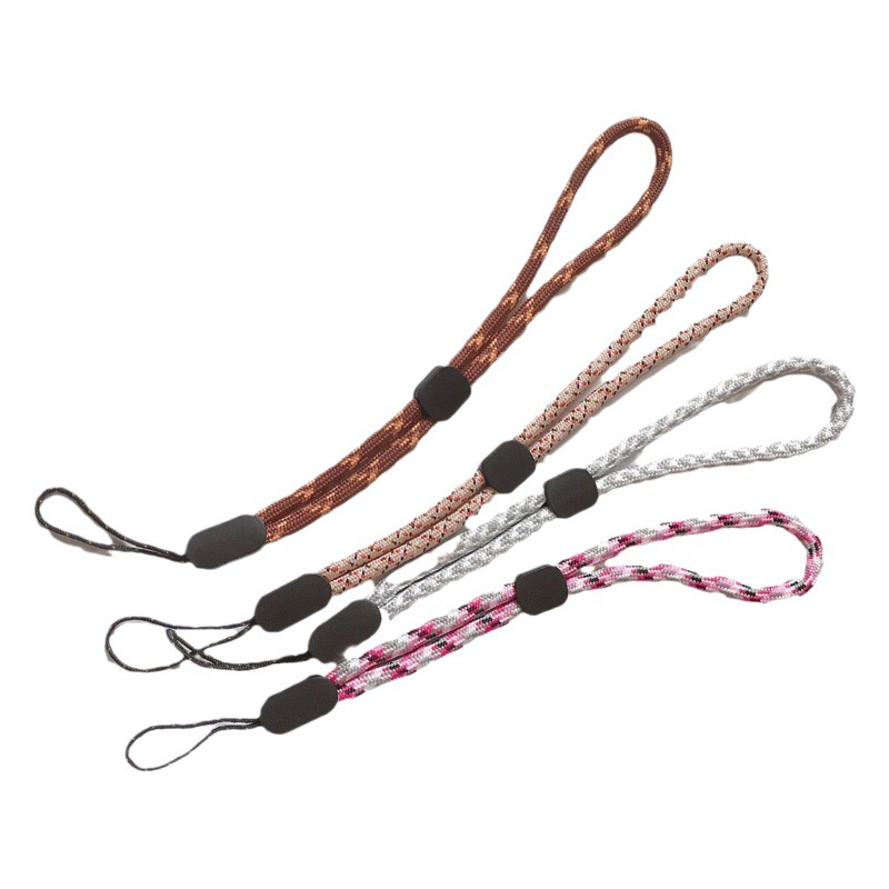 Adjustable Phone Lanyard Thick Short Wrist Strap Short Rope for Walkie-Talkie, USB Drive, Bluetooth Speaker, Anti-Loss Card Holder