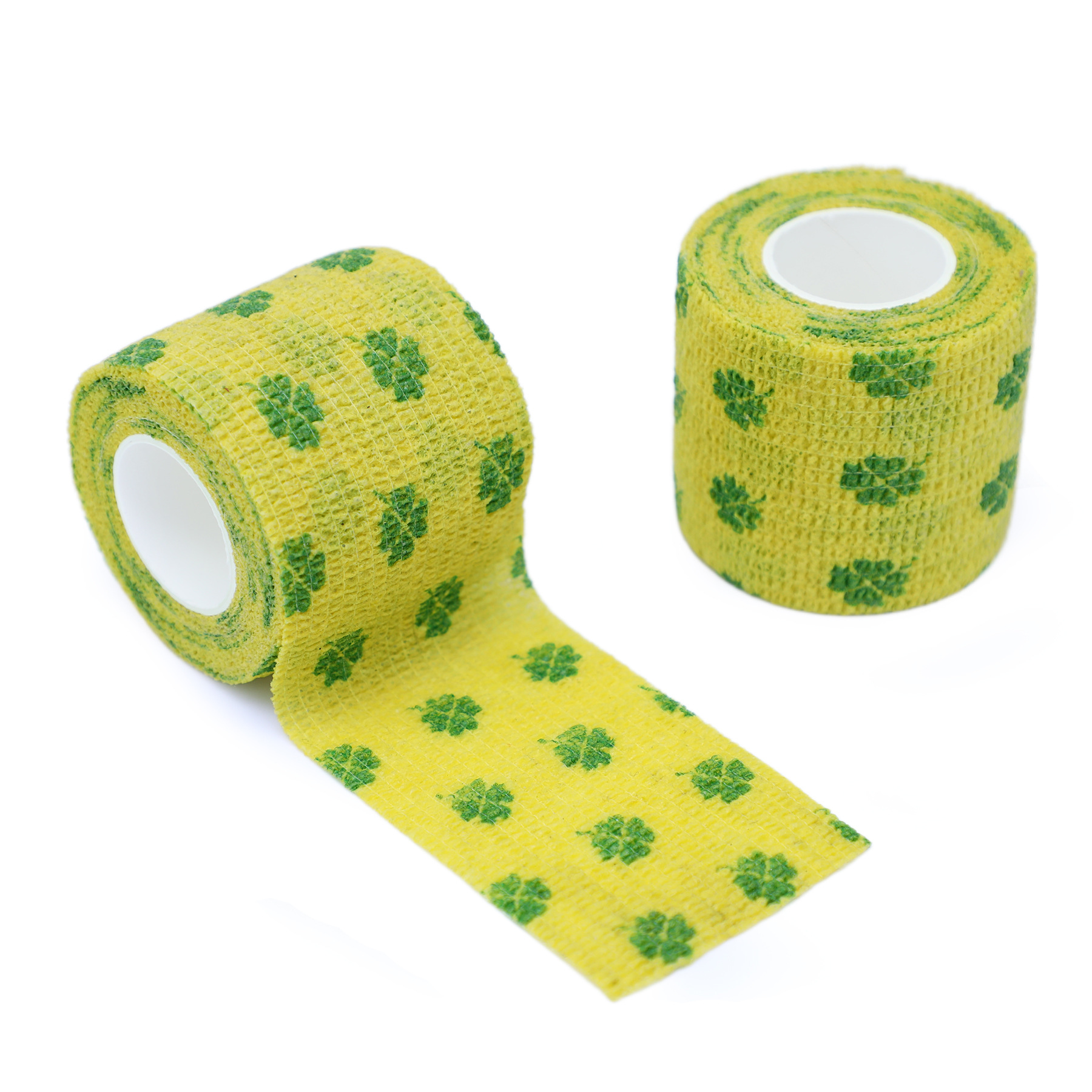 Picture of Factory wholesale non-woven self-adhesive elastic elastic bandage sports protection ankle pet print finger bandage