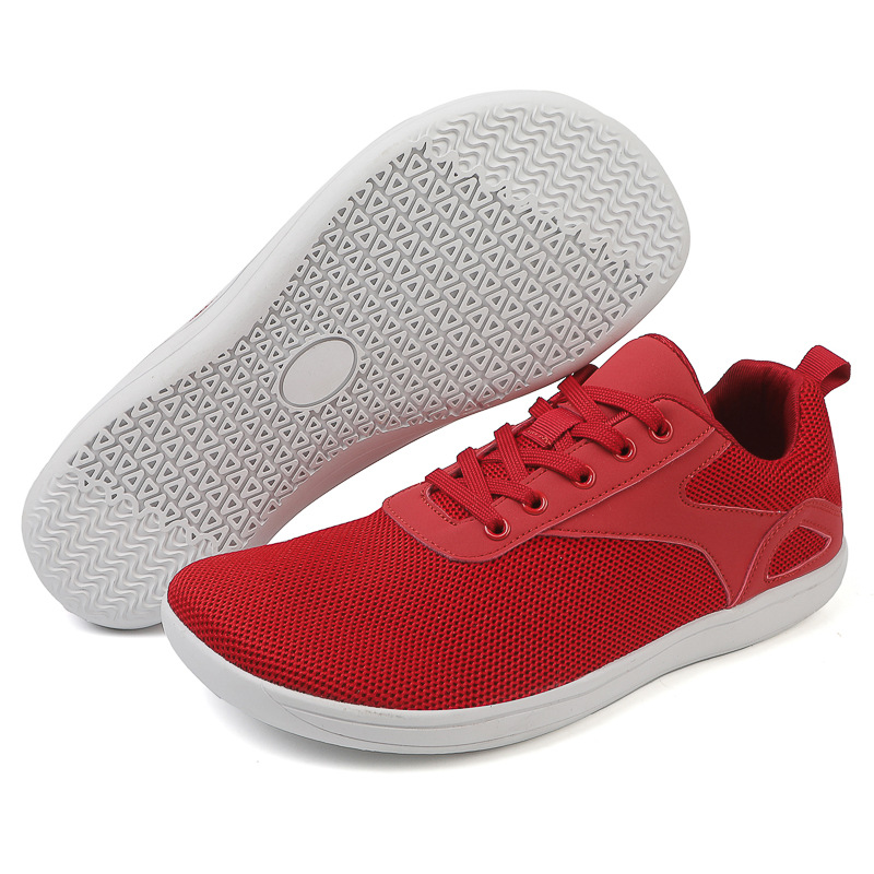 Picture of Foreign trade new wide head barefoot shoes simple casual sneaker men's and women's non-slip soft bottom wide last shoes factory outlet