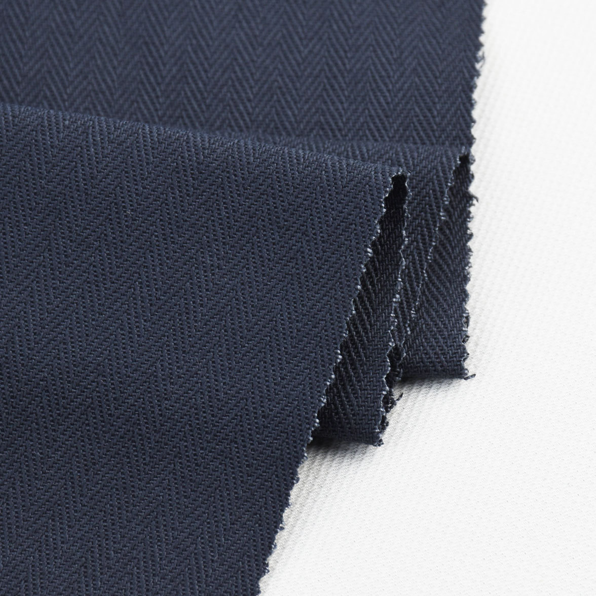 Workwear, Labor Protection Clothing, Long-Sleeved Suit Fabric, Wear-Resistant and Durable, Woven Pure Cotton Herringbone Twill Fabric