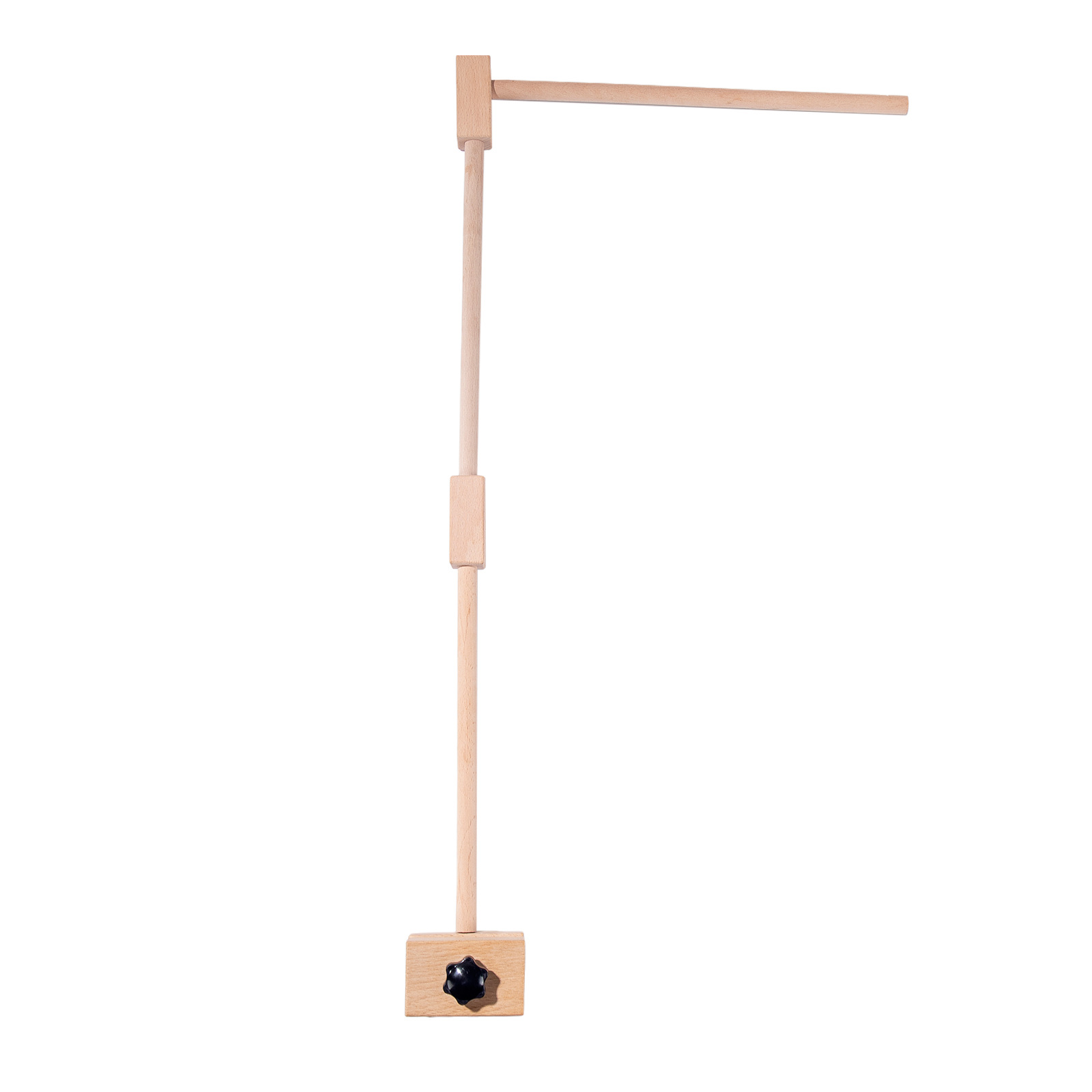Picture of Amazon Simple Baby Bed Bell Wooden Bracket Mosquito Net Hanging Pole Bed Bell Accessories Newborn Comfort Bed Bell Bracket