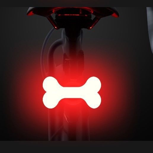 Bicycle Tail Light, Night Riding Safety Reminder Light, Mountain Bike Flash Tail Light, Riding Equipment Accessories
