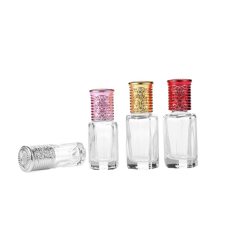 Picture of Glass walking bead bottle transparent anise vacuum bottle beauty makeup daily packaging bottle 3 6 10 12ml spot