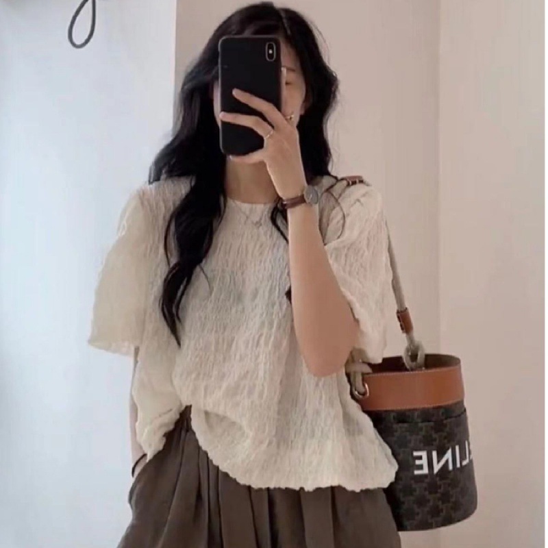 Picture of Summer women's clothing salt slightly fat wear retro chic light mature Hong Kong style high-grade top two-piece suit shorts