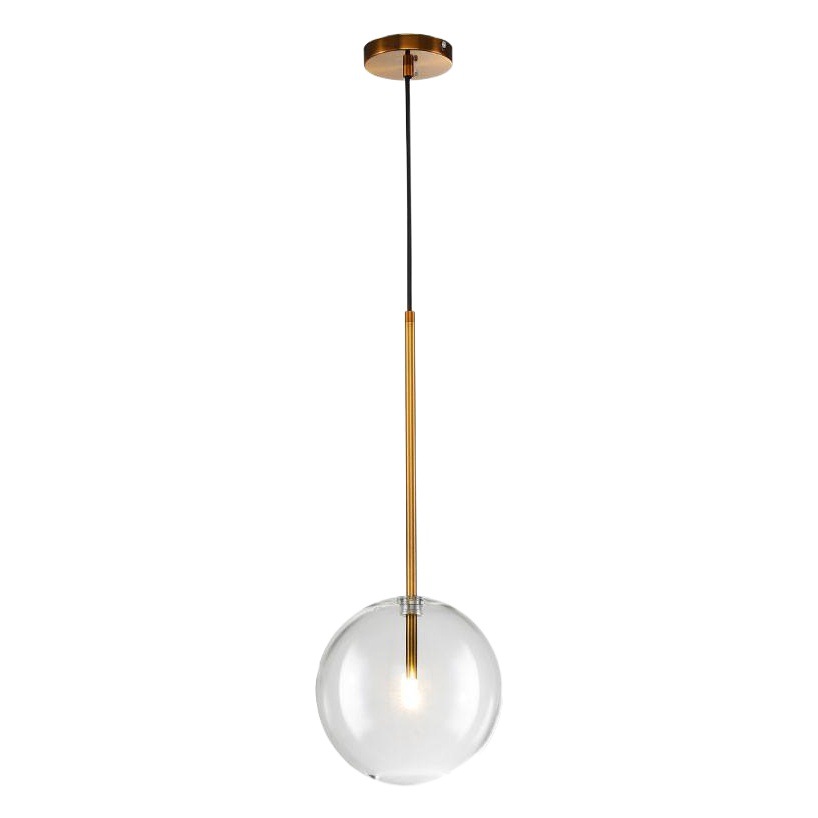 Nordic Creative Geometric Internet Celebrant Chandelier Personalized Glass Round Restaurant Cafe Bar Table Lamp Bedroom Single Head Chandelier