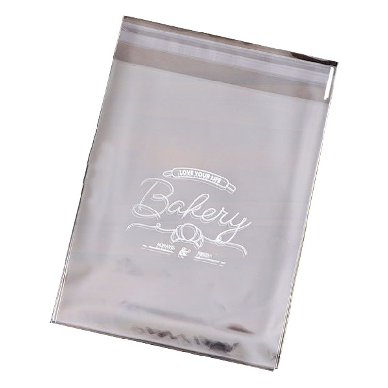 Bread packaging bag cake roll bag sliced toast soft European bag transparent breakfast bean paste bag pineapple bag ziplock bag