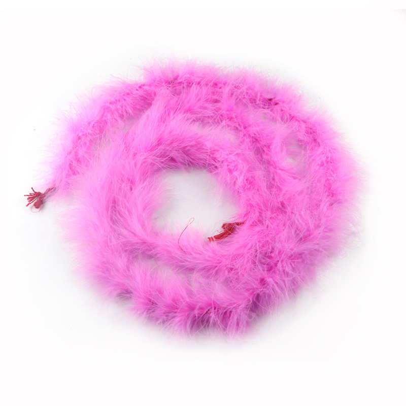 Picture of Tops wholesale Turkey plush plush feather diy1 2 M 16G performance stage decoration feather strip
