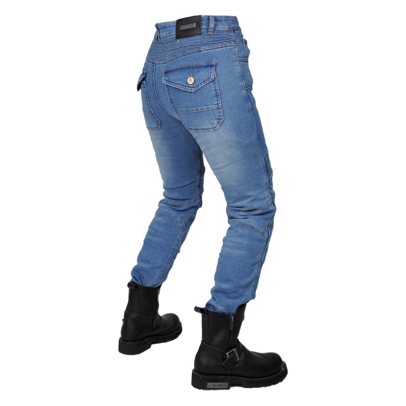 VOLERO women's slim-fit jeans motorcycle riding pants casual motorcycle off-road racing anti-fall pants