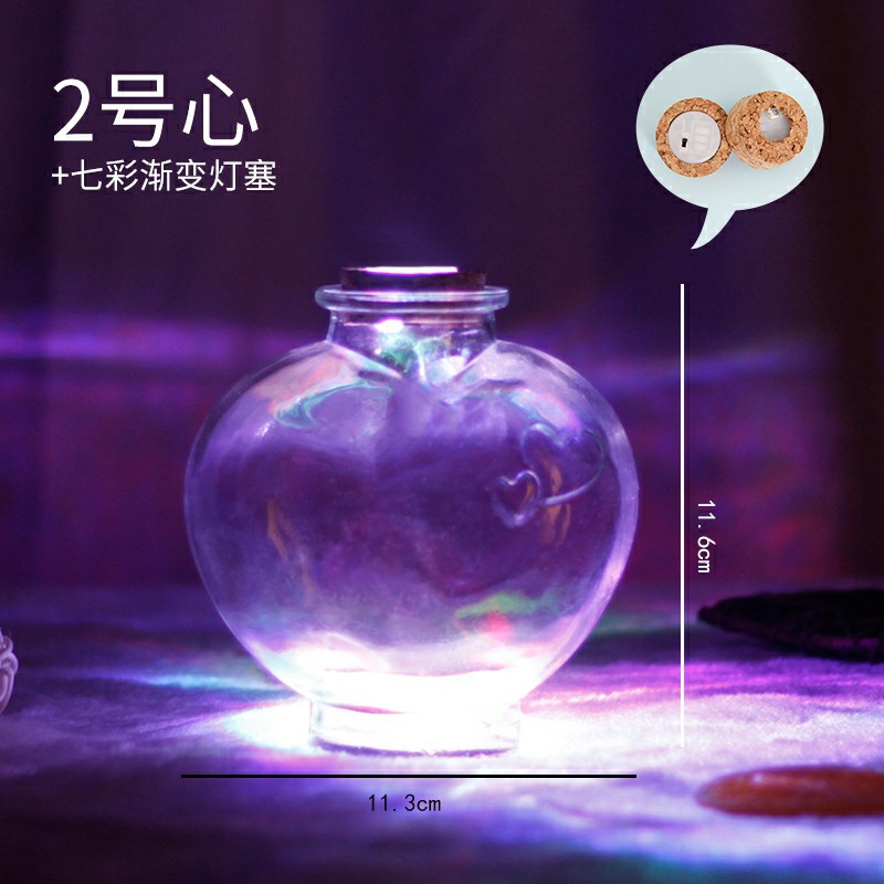 Picture of Wholesale DIY Wish Bottle Star Bottle Nebula Bottle Rainbow Bottle Drift Bottle Ocean Bottle Star Bottle Lucky Star Bottle Glass
