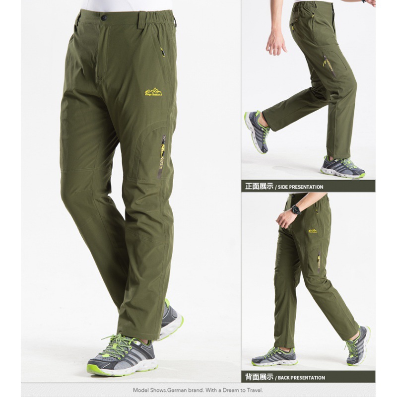 Picture of Outdoor sports quick-drying pants men's loose elastic multi-pocket f sunscreen pants foreign trade mountaineering pants factory outlet