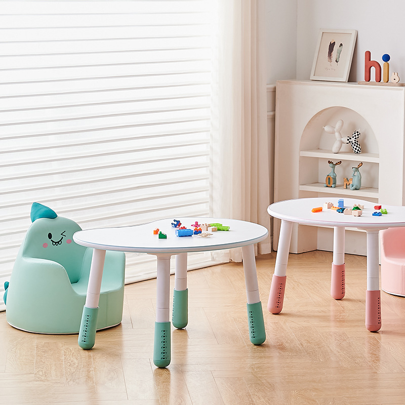Picture of Peanut Table Liftable Toy Table Children's Learning Table Baby Early Education Learning Table Kindergarten Baby Reading Desk