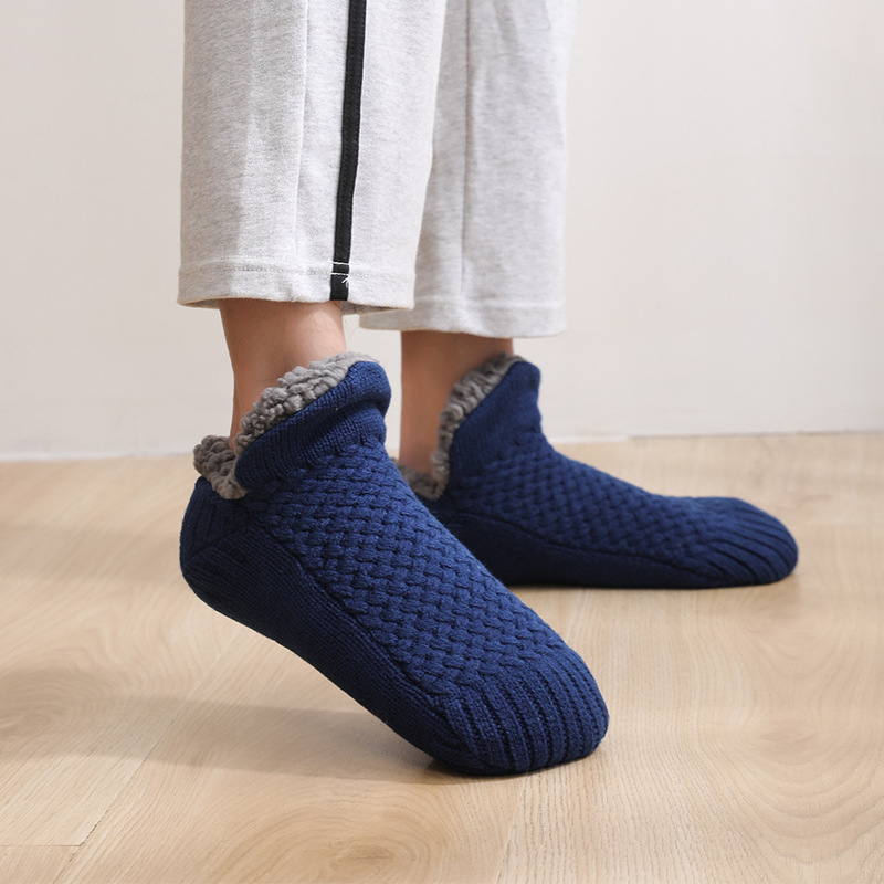 Socks fleece-lined Thickened Floor Socks Adult Women's Floor Socks Indoor Soft Bottom Socks Home Winter Socks