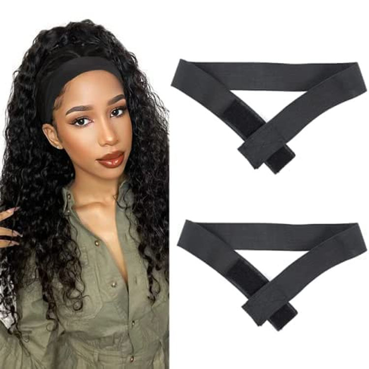 Picture of Wig Adjustable Band Color Elastic Fixing Band Amazon Leopard Elastic Band Melt band3cm3.5cm4CM