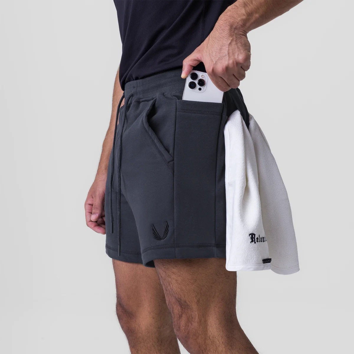 New Summer European and American Sports Casual Shorts Men's Cotton Breathable Running Exercise American Style But Knee Basketball Shorts
