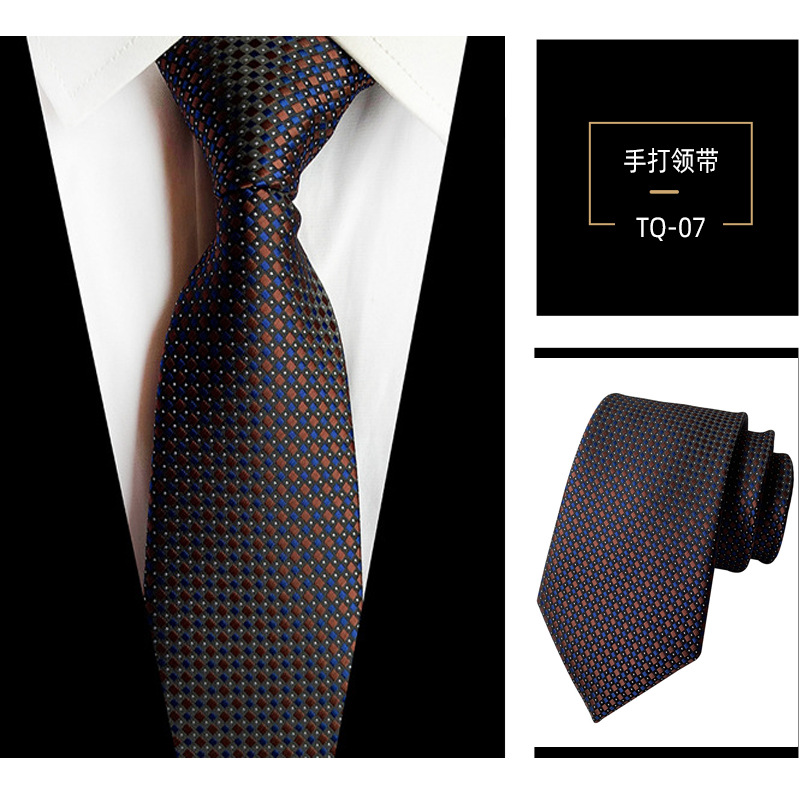 Picture of Tie clothing wholesale polyester material fashion business casual suit accessories source manufacturers in stock supply