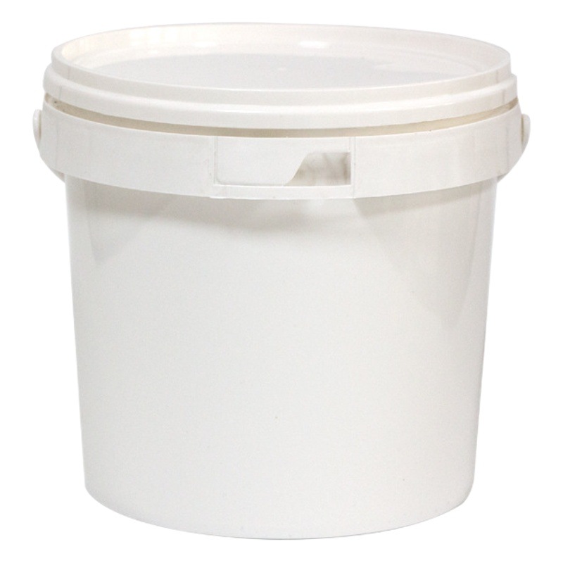 Plastic bucket 3 L 5 L food packaging bucket sesame ball bucket with lid Christmas candy bucket sealed PP small bucket